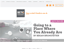 Tablet Screenshot of betc.org
